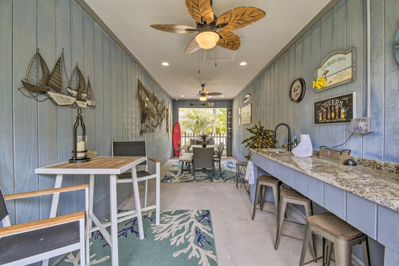 Ocean Isle Beach Home With Shared Lanai And Grill Zewnętrze zdjęcie