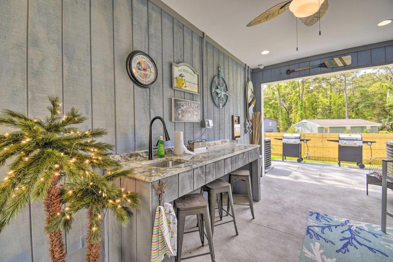 Ocean Isle Beach Home With Shared Lanai And Grill Zewnętrze zdjęcie